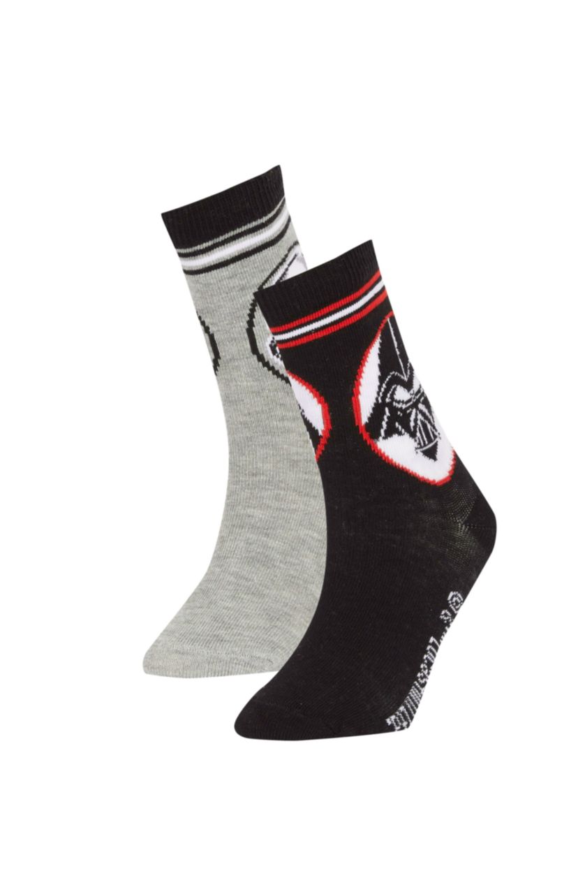 BOYS & TEENS Karma Boy Star Wars Cotton 2-Pack Long Socks