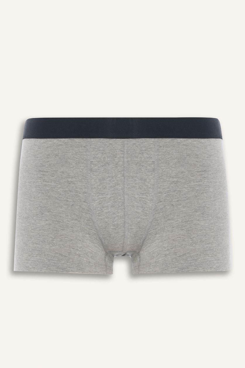 Erkek Siyah Regular Fıt 3'lü Boxer