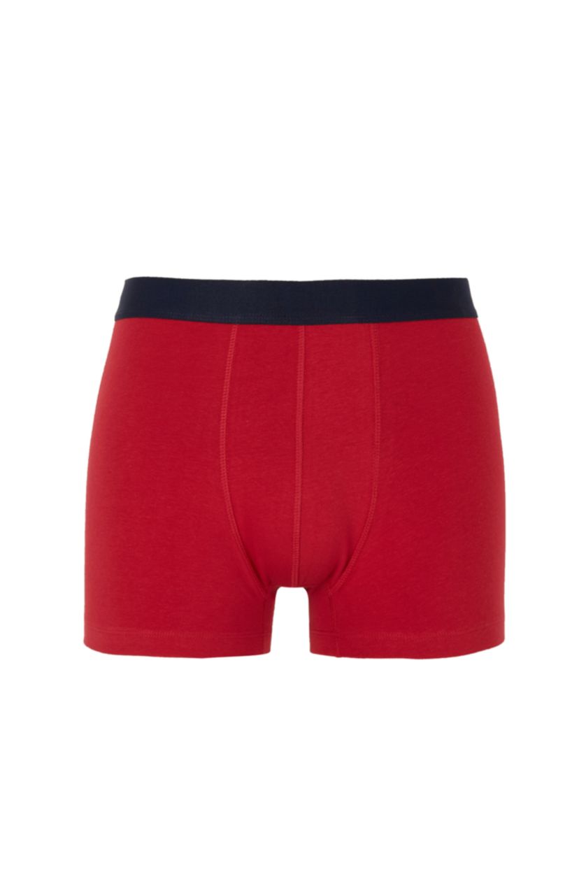 MAN Red Defacto Fit Regular Fit 3-pack Boxer