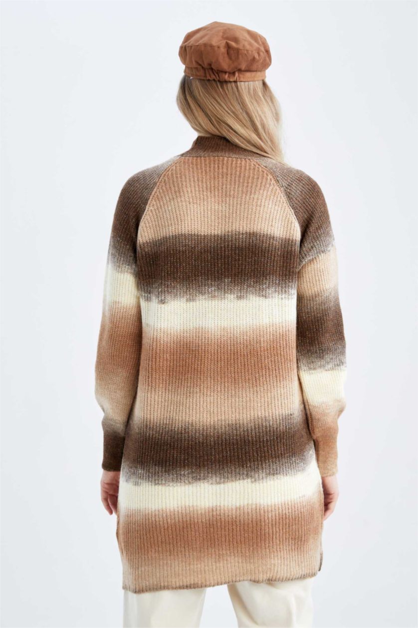 WOMAN Brown Regular Fit Tunic