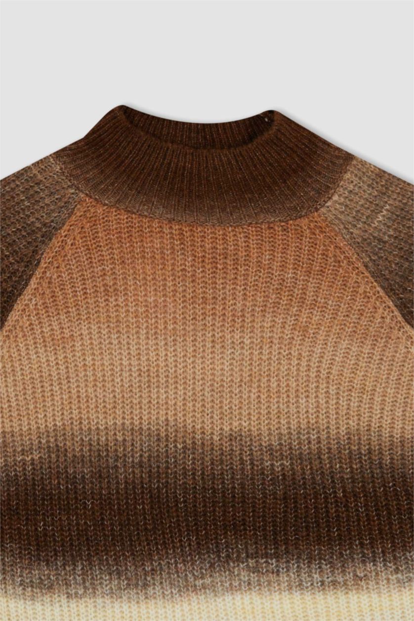 WOMAN Brown Regular Fit Tunic