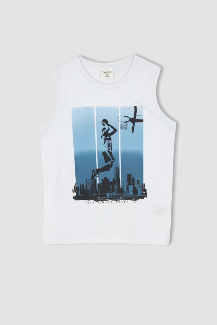 GARÇONS Blanc Ensemble En Tricot Sans Manches 2 Garçon