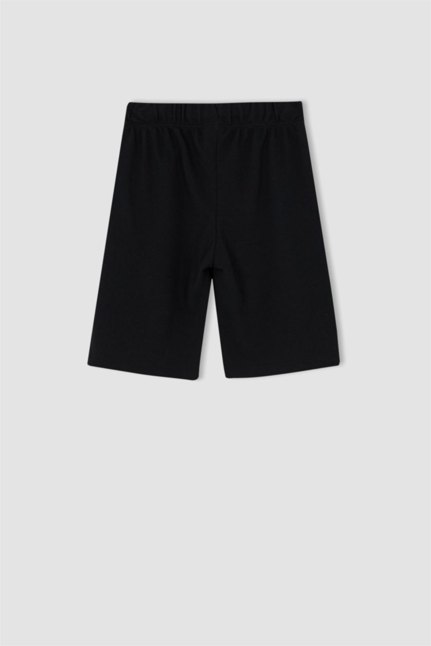 BOYS & TEENS Orange Boy Regular Fit Sleeveless Basketball Player Print Lounge Set