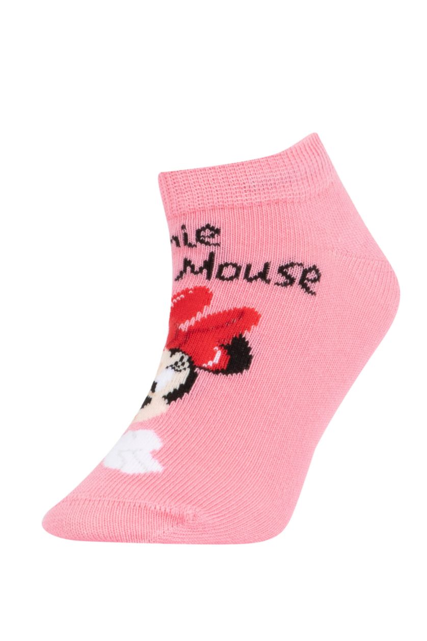 GIRLS & TEENS Karma Girl Mickey & Minnie Licensed 3 piece Short Socks