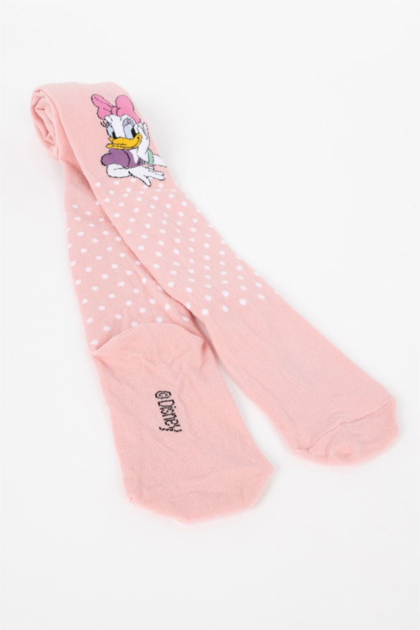 GIRLS & TEENS Pink Girls Disney Mickey & Minnie Cotton Pantyhose