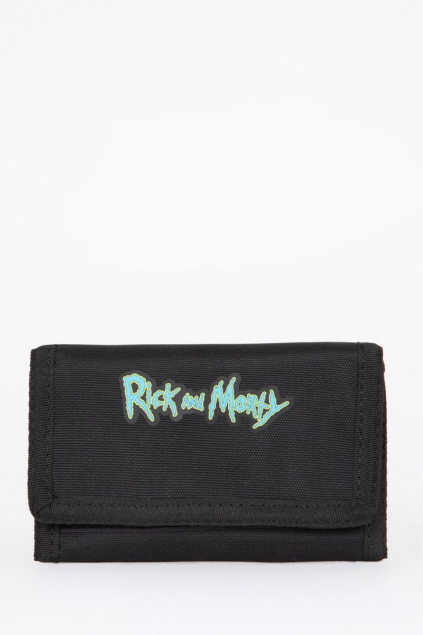 MAN Black Man Rick and Morty Licensed Wallets