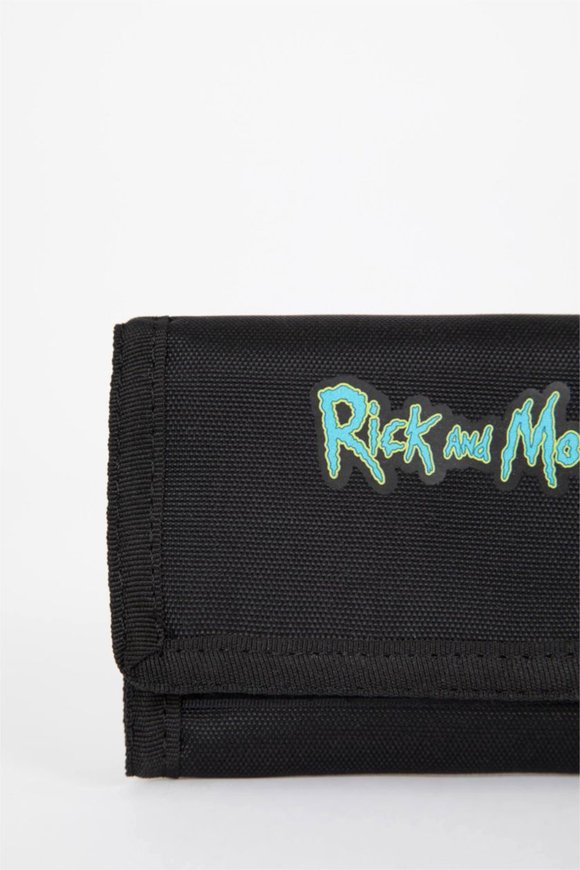 MAN Black Man Rick and Morty Licensed Wallets