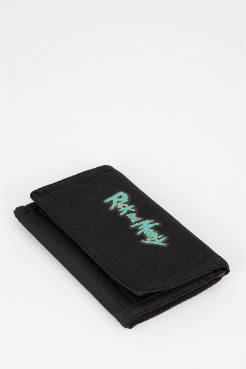 MAN Black Man Rick and Morty Licensed Wallets