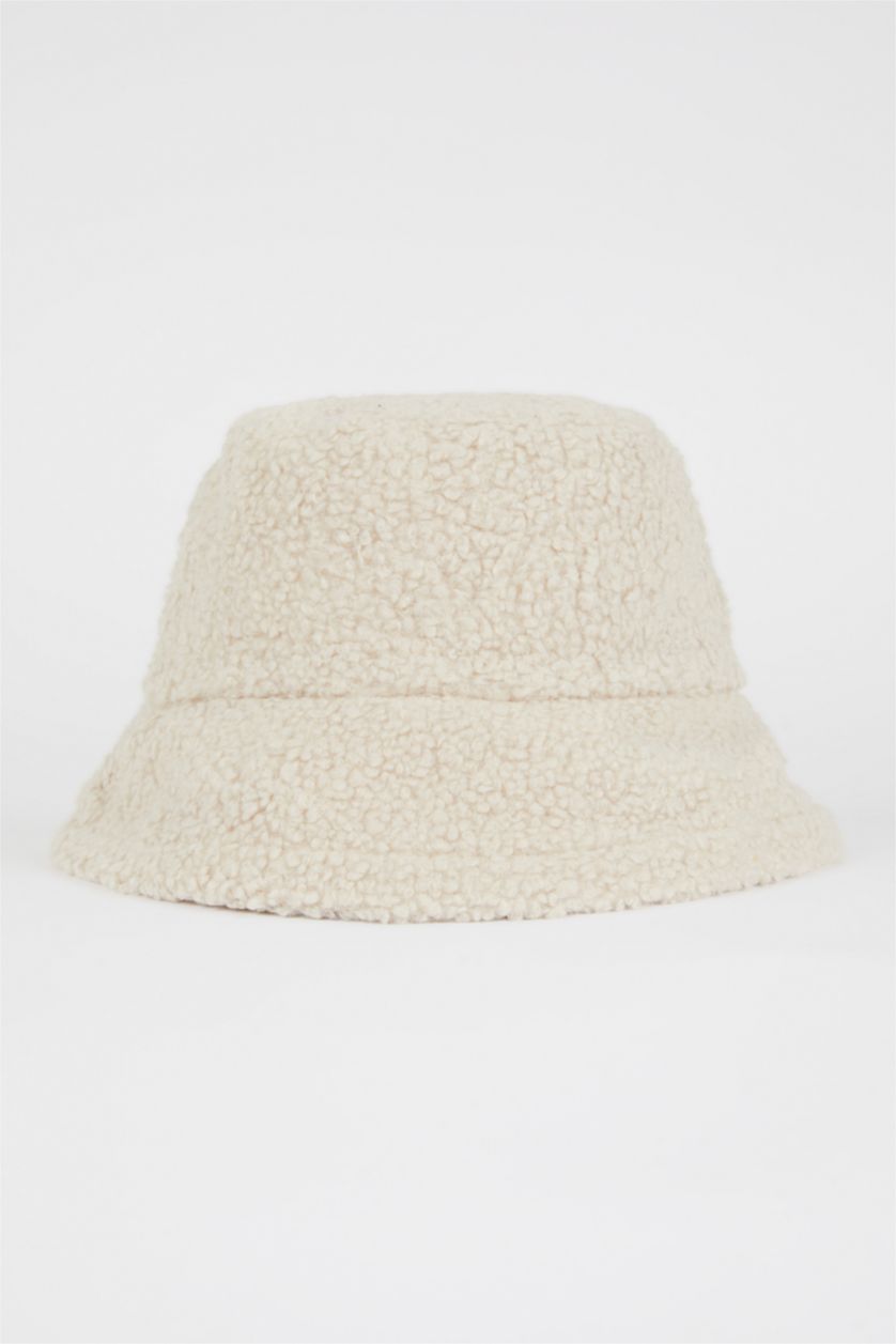 WOMAN White Women Winter Bucket Hat