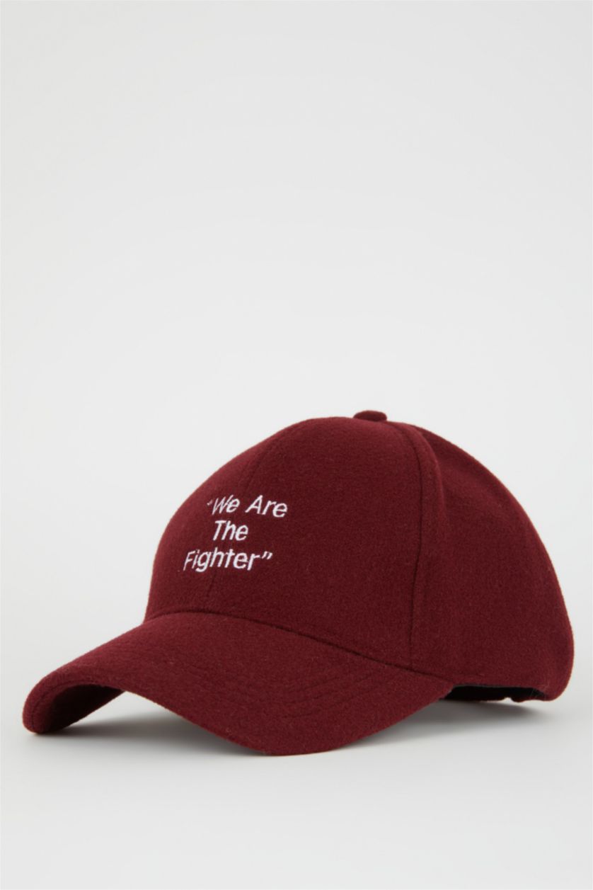 FEMME Bordeaux Chapeau Femme