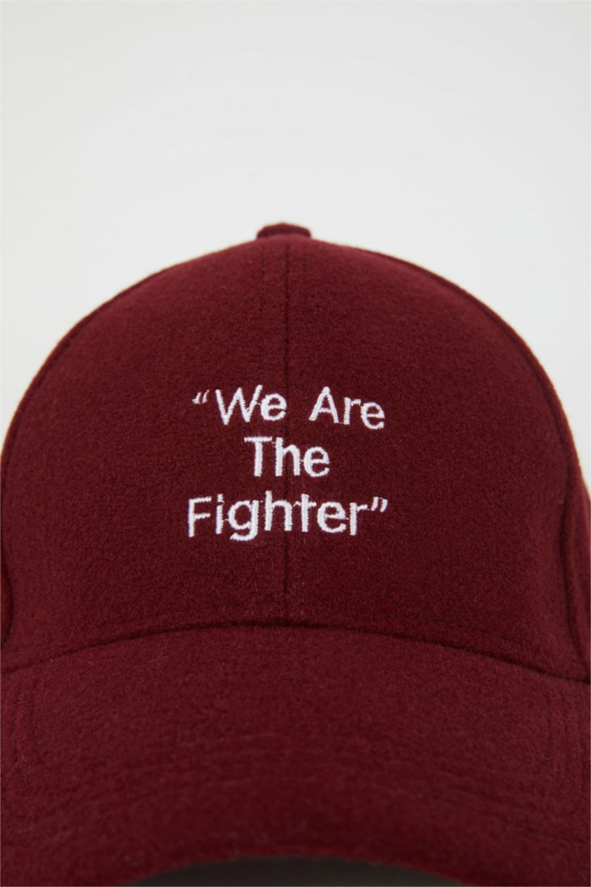 FEMME Bordeaux Chapeau Femme