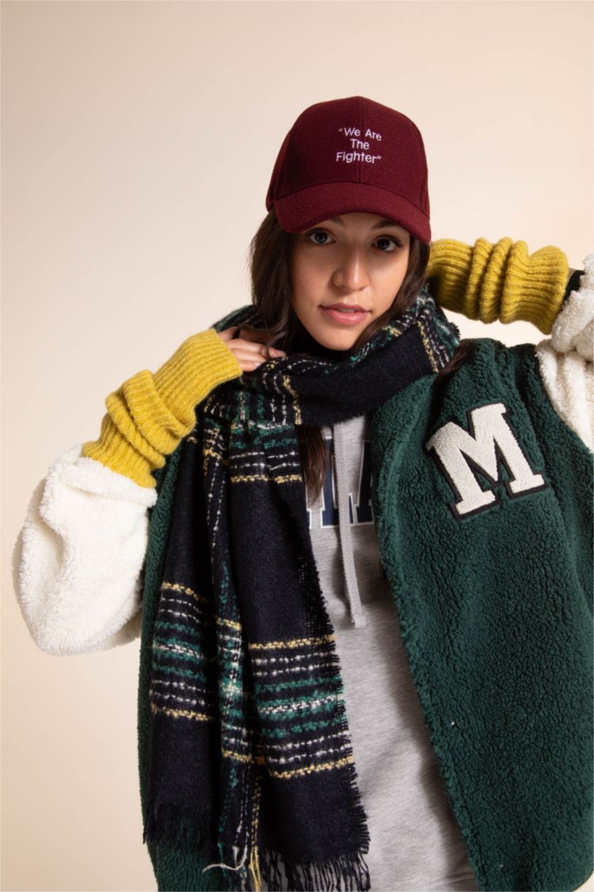 FEMME Bordeaux Chapeau Femme