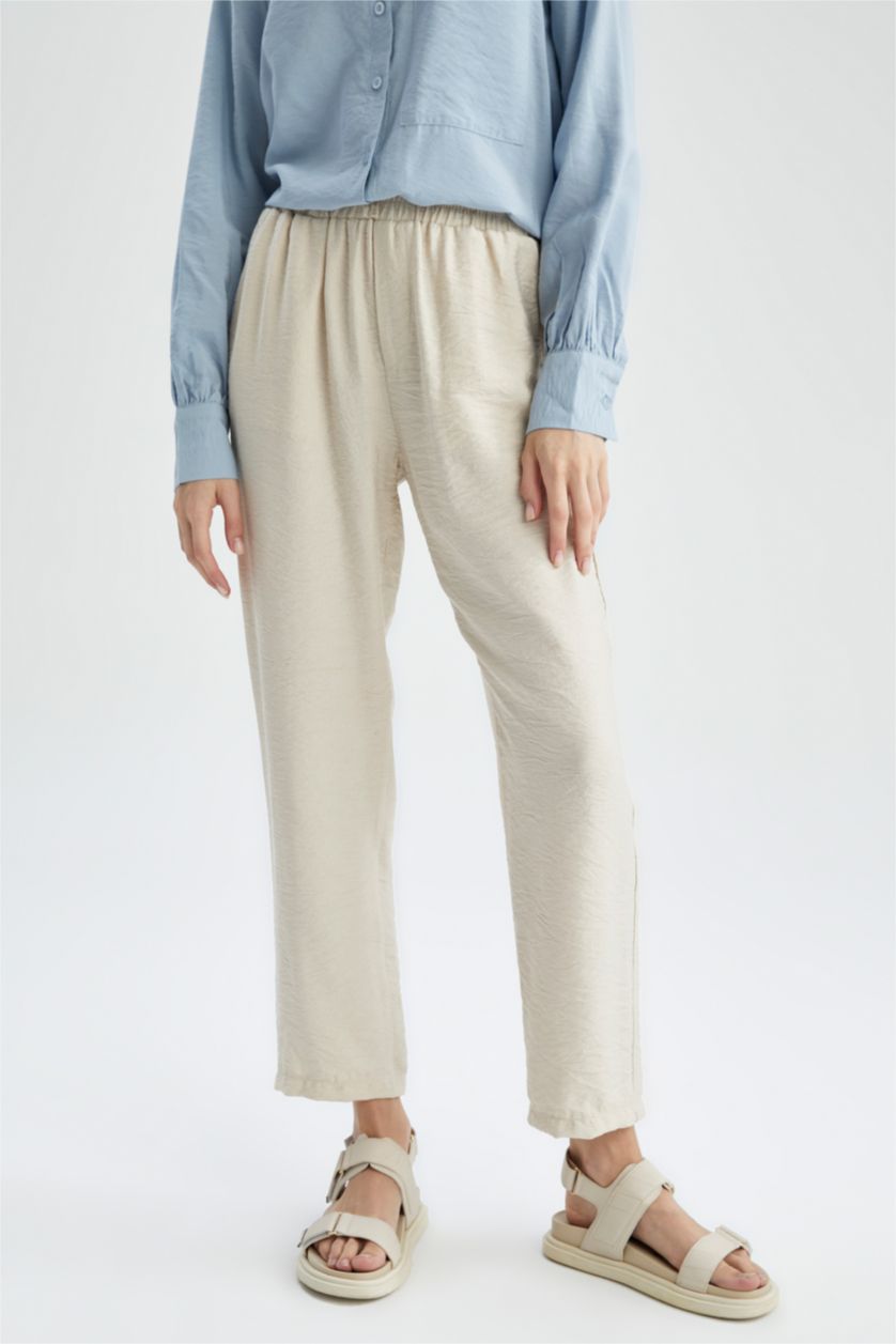 WOMAN Stone Relax Fit Trousers
