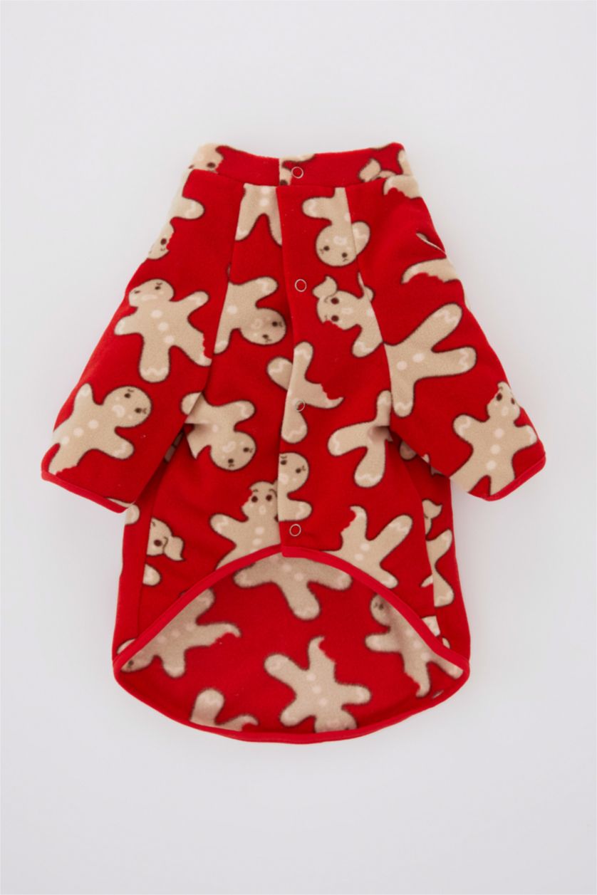 نساء أحمر سويت شيرت بقصة عادية بياقة مستديرة بأكمام قصيرة