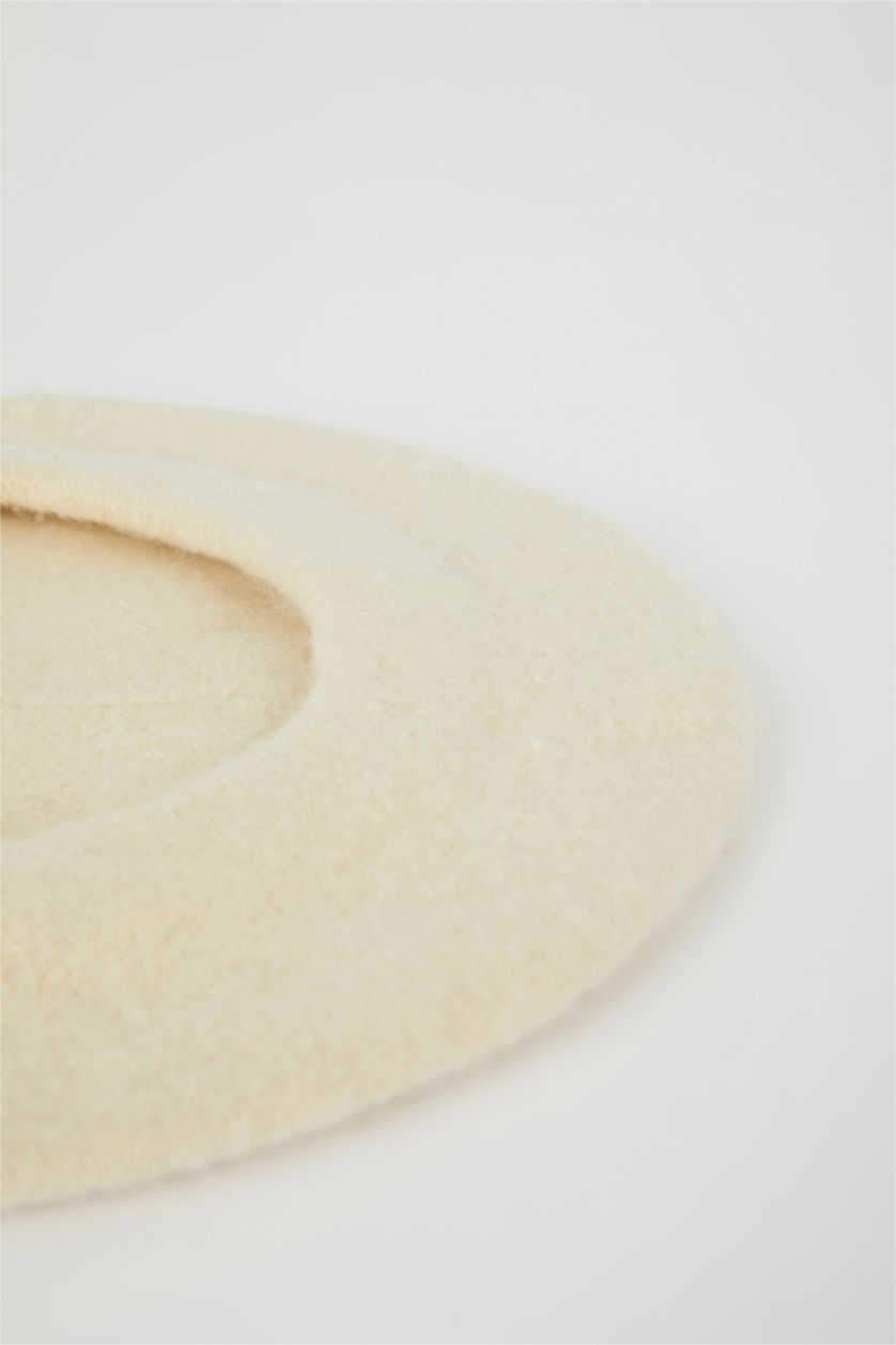 Kadın Bej Kadın Basic Kaşe Bere