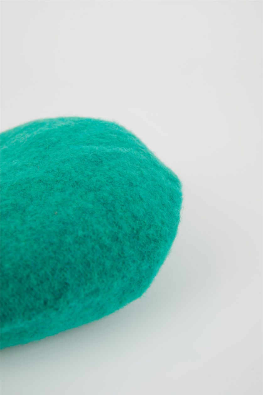 نساء أخضر قبعة جوخ