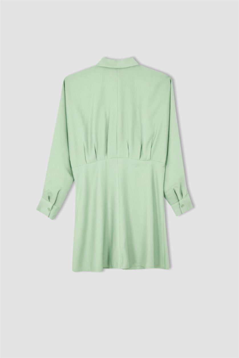 WOMAN Mint Relax Fit Long Sleeve Tunic