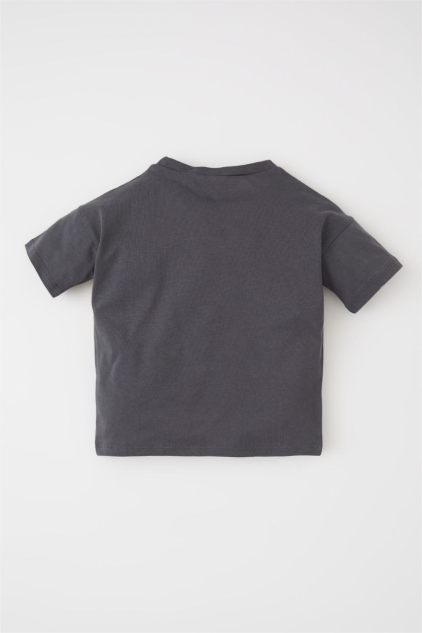 BABY BOY Anthracite تيشيرت نص كم قصة عادية