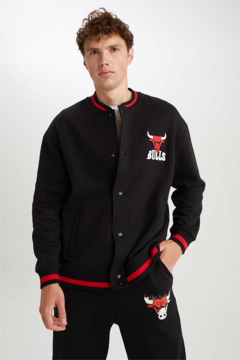 Erkek Siyah Oversıze Kalın Sweatshirt Kumaşı