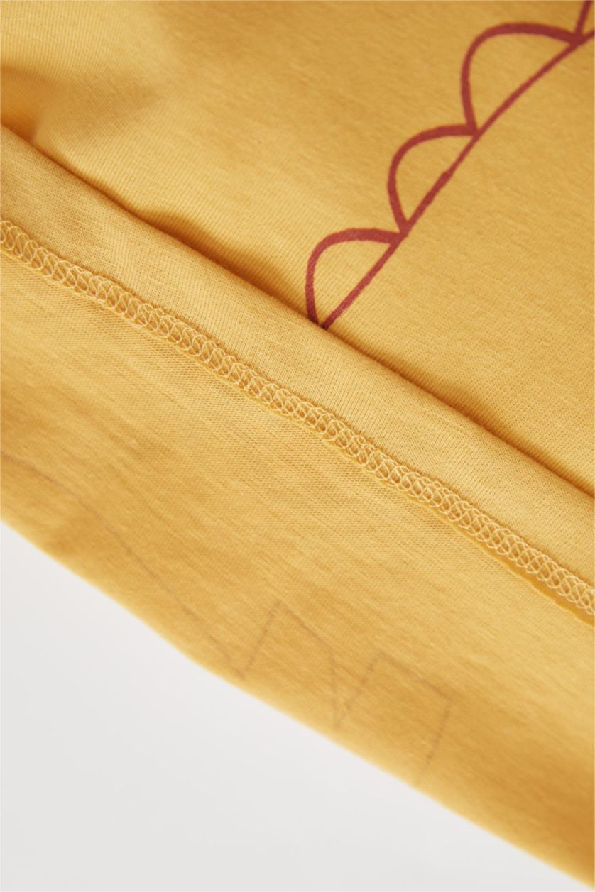 BABY BOY Yellow طقم ممشط قصة عادية
