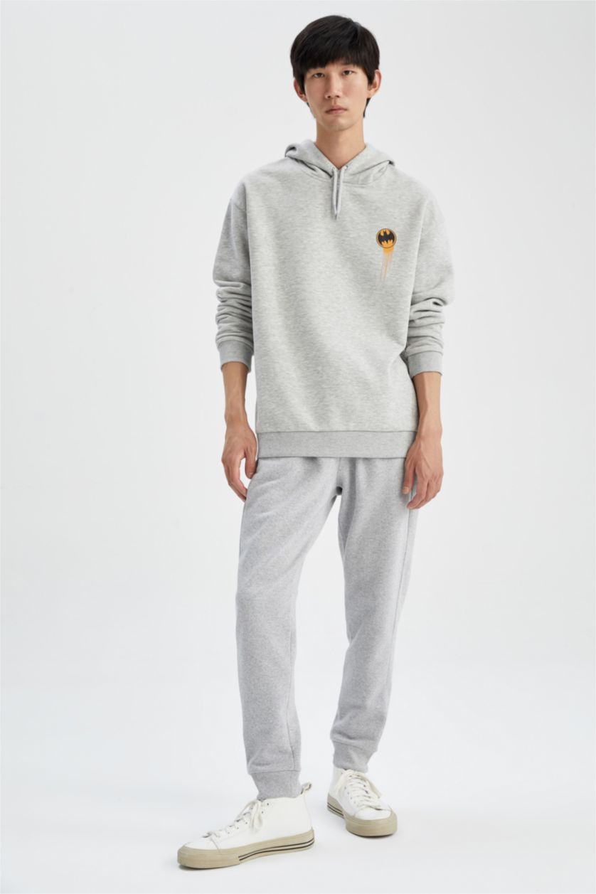 HOMME Grimelanj Sweat- Shirt Coupe boxy À capuche Grand Batman