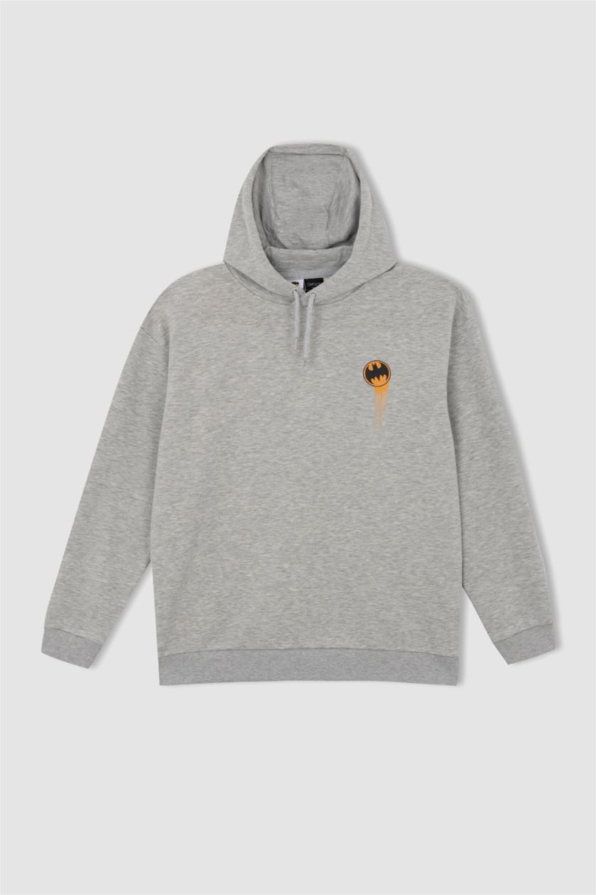 HOMME Grimelanj Sweat- Shirt Coupe boxy À capuche Grand Batman