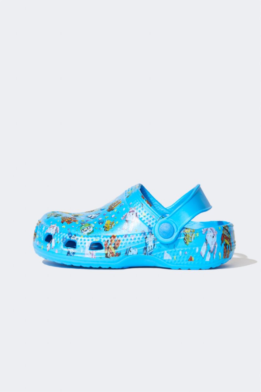 GARÇONS Bleu sandales Semelle Épaisse Bande unique