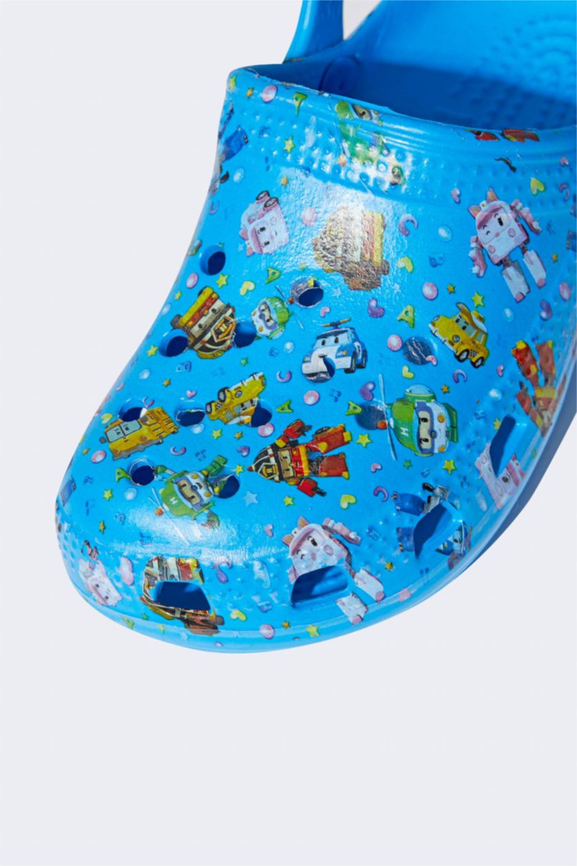 GARÇONS Bleu sandales Semelle Épaisse Bande unique