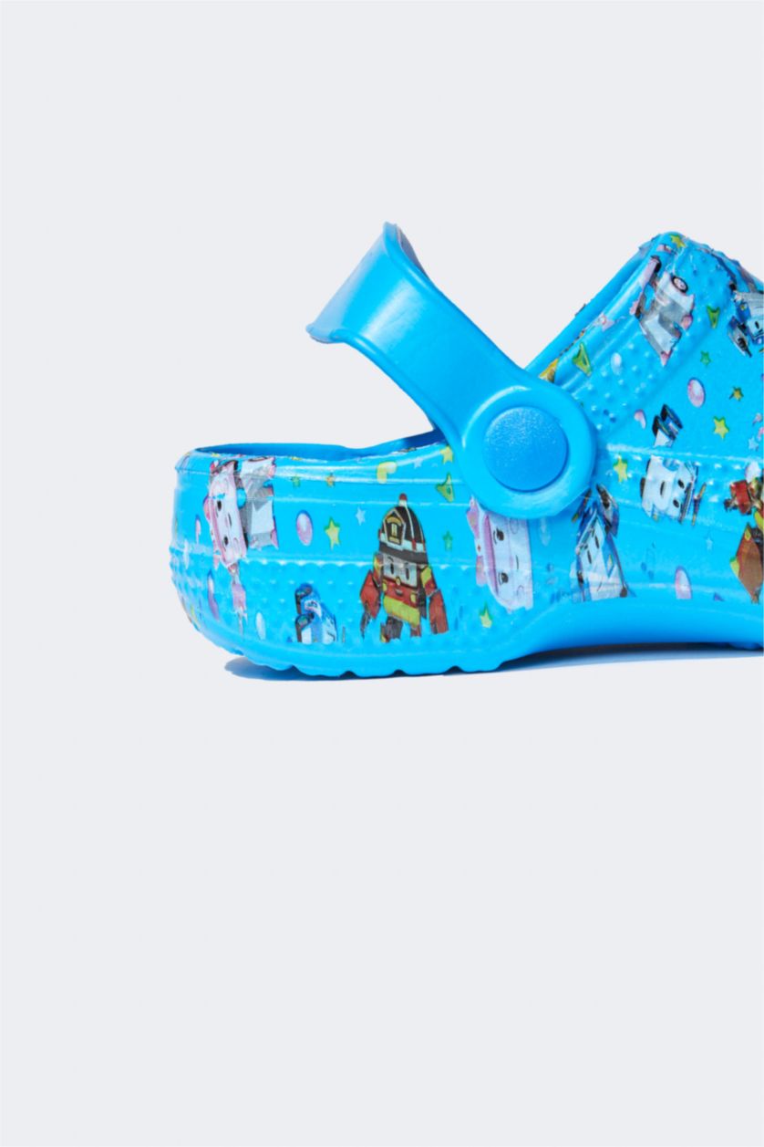 GARÇONS Bleu sandales Semelle Épaisse Bande unique