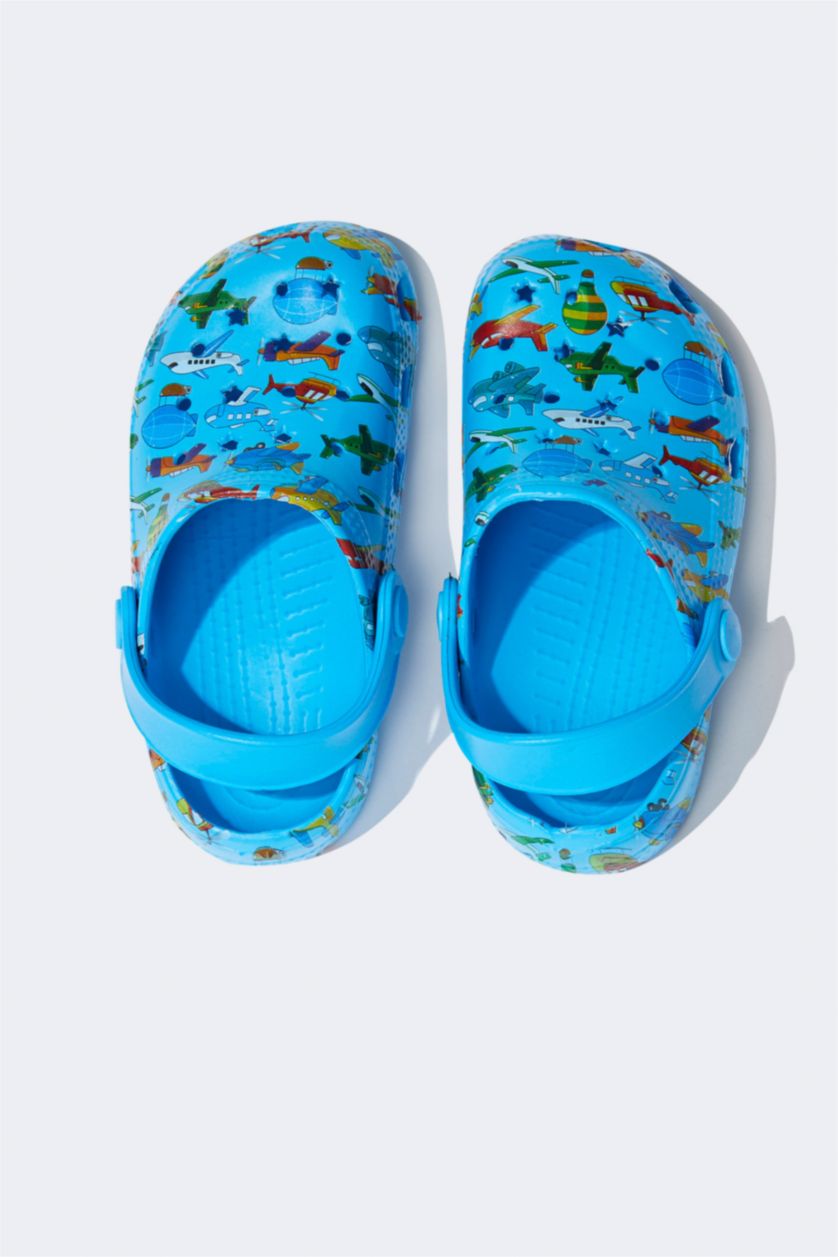 GARÇONS Bleu sandales Semelle Épaisse Bande unique