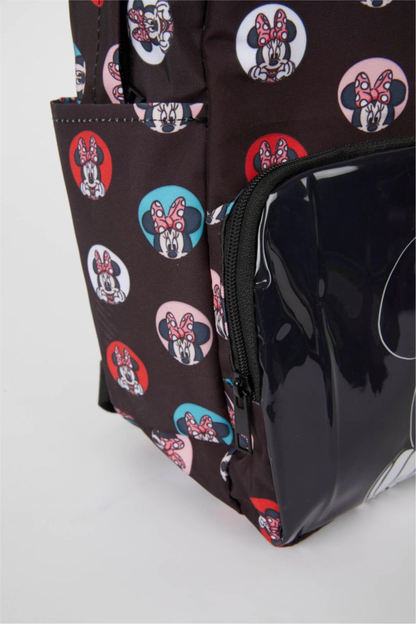 Девочки и подростки Черный Рюкзак Disney Mickey & Minnie для девочек, Школьная коллекция