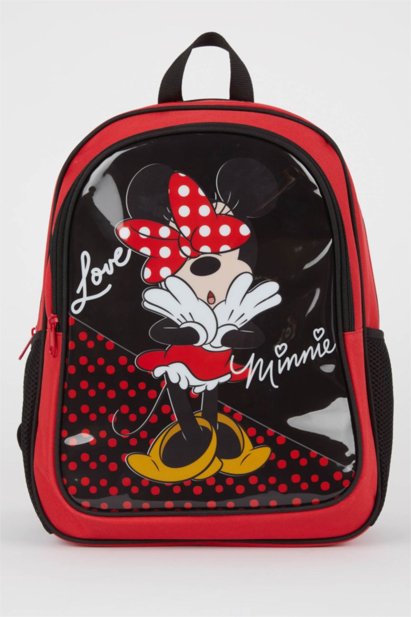 GIRLS & TEENS Red Mickey & Minnie Licensed Backpack