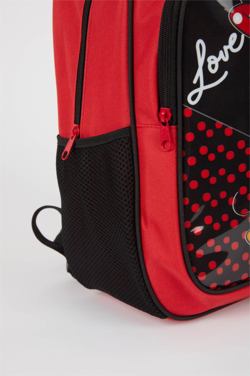 GIRLS & TEENS Red Mickey & Minnie Licensed Backpack