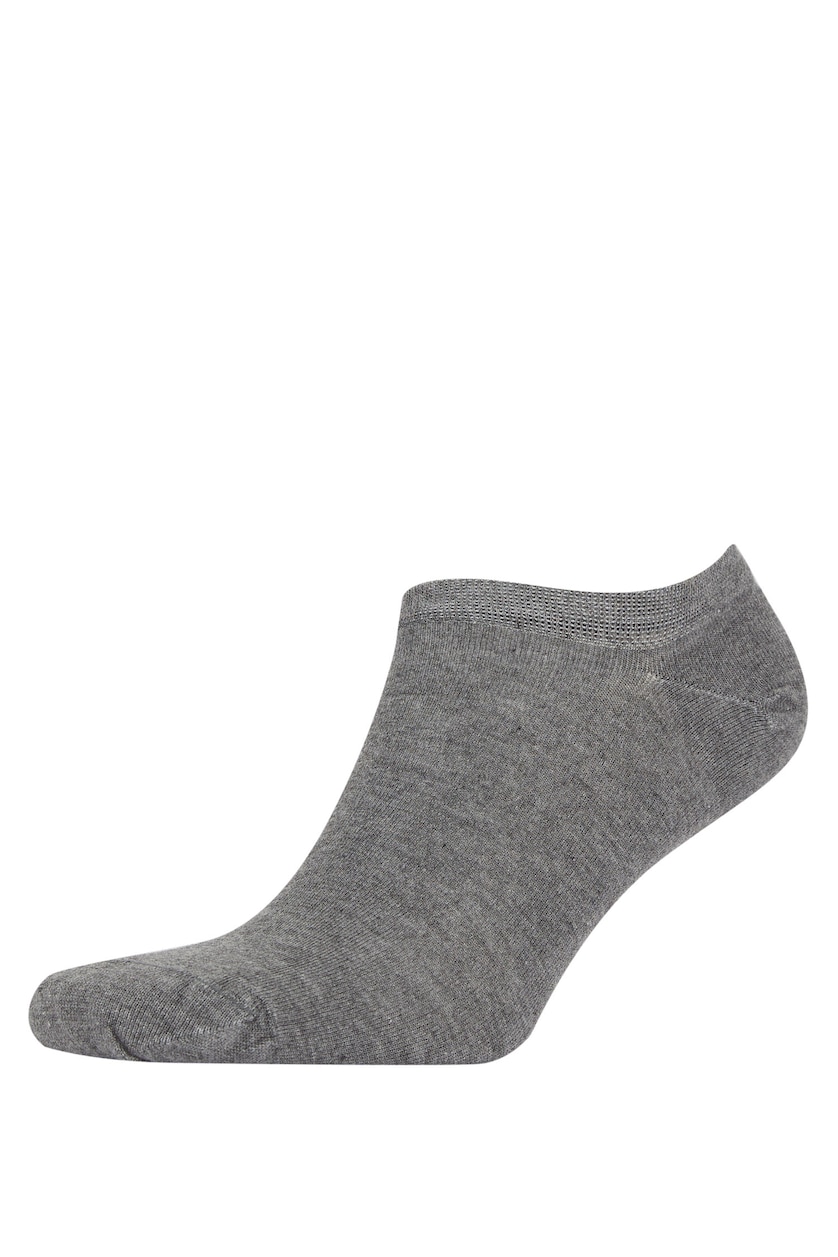 Men Grey 2 piece Bamboo Step Socks