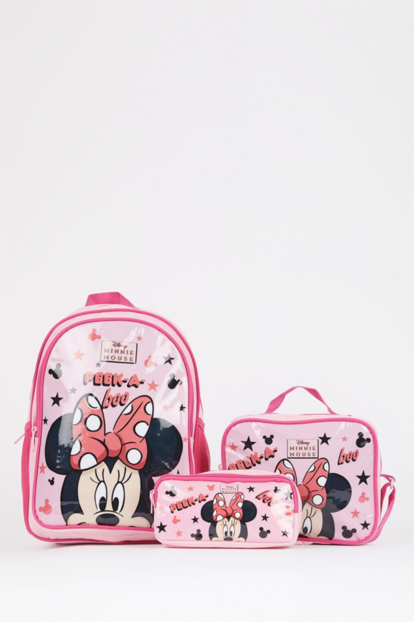 FILLES Rose Sac à dos Mickey & Minnie (Standard Characters)