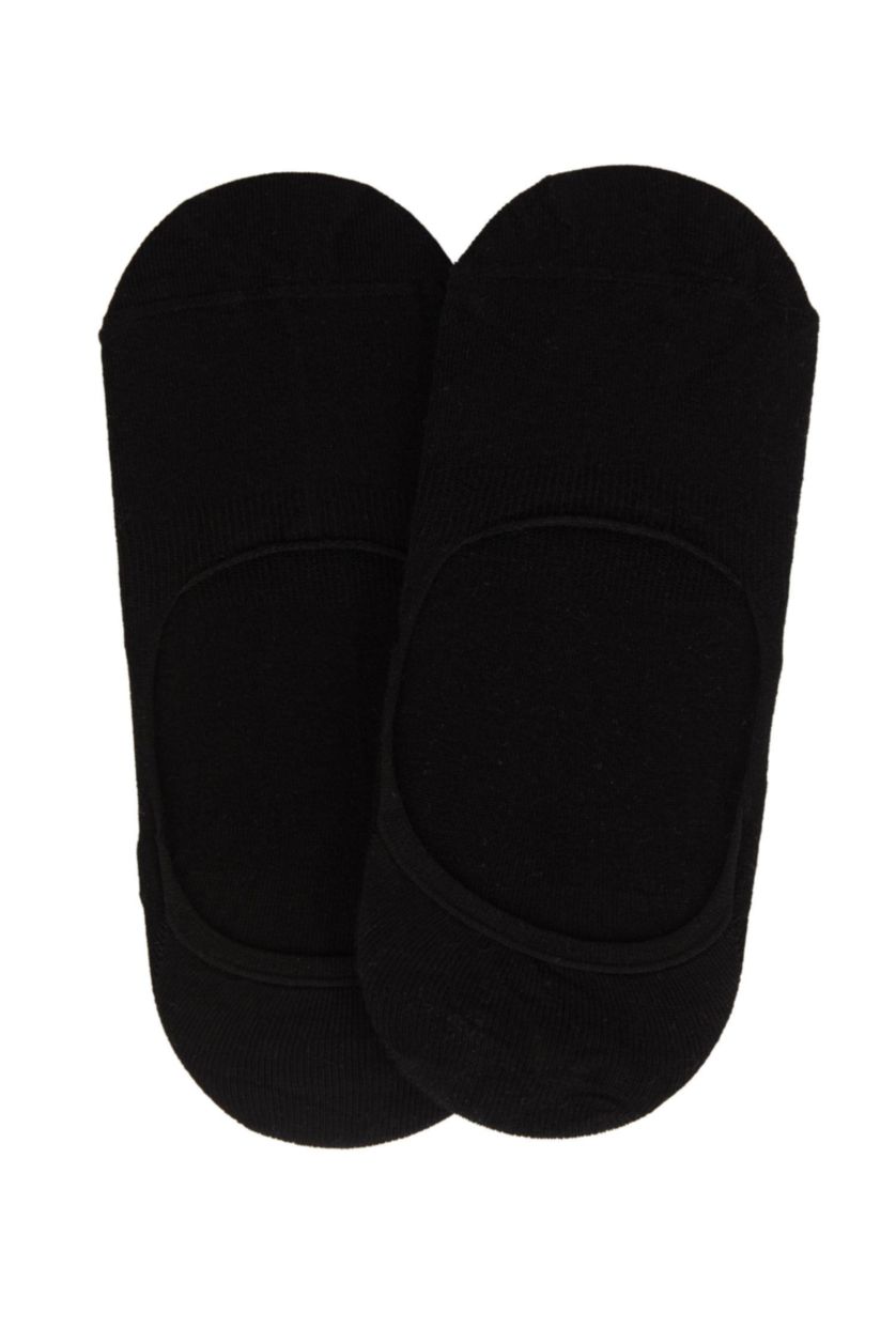 Men Black 2 piece Bamboo Babet Socks