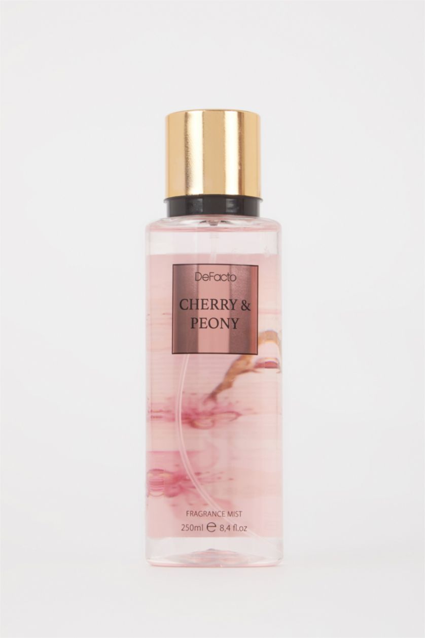 Женщины Оранжевый Спрей для тела Cherry&peony с цветочным ароматом для женщин 250 мл