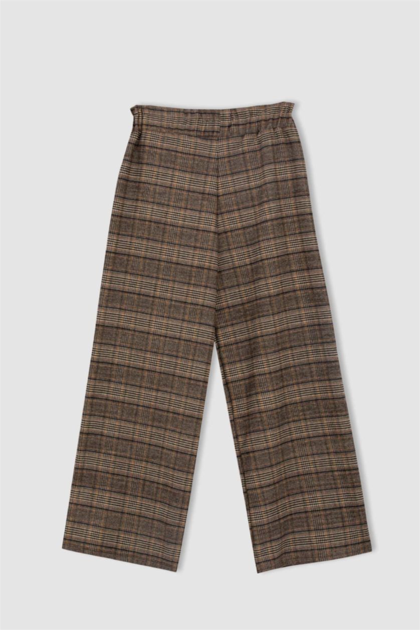 GIRLS & TEENS Brown Girl Wide Leg Trousers