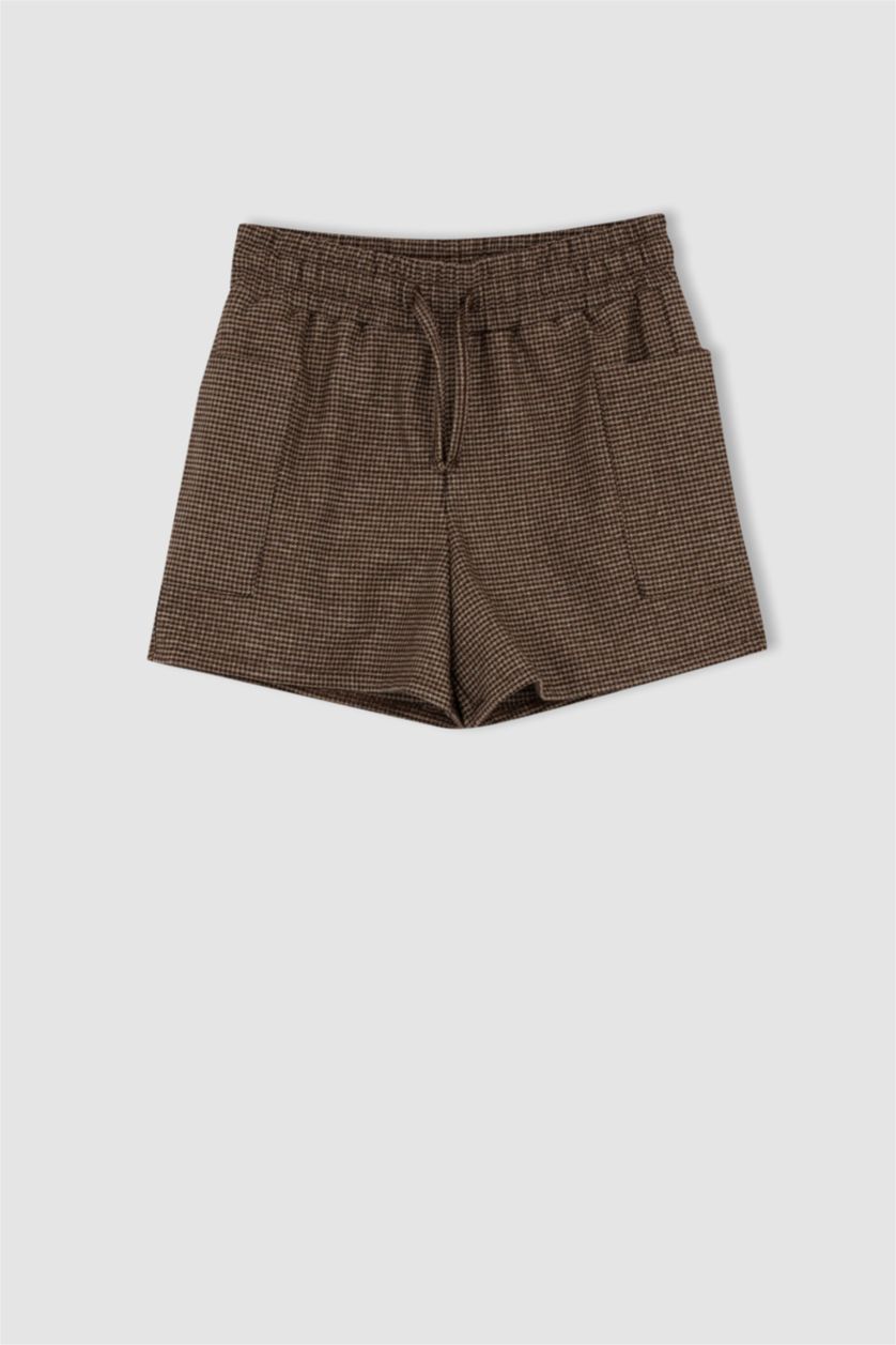 بناتي بني طقم بناتي شورت وشرابات - قطعتين