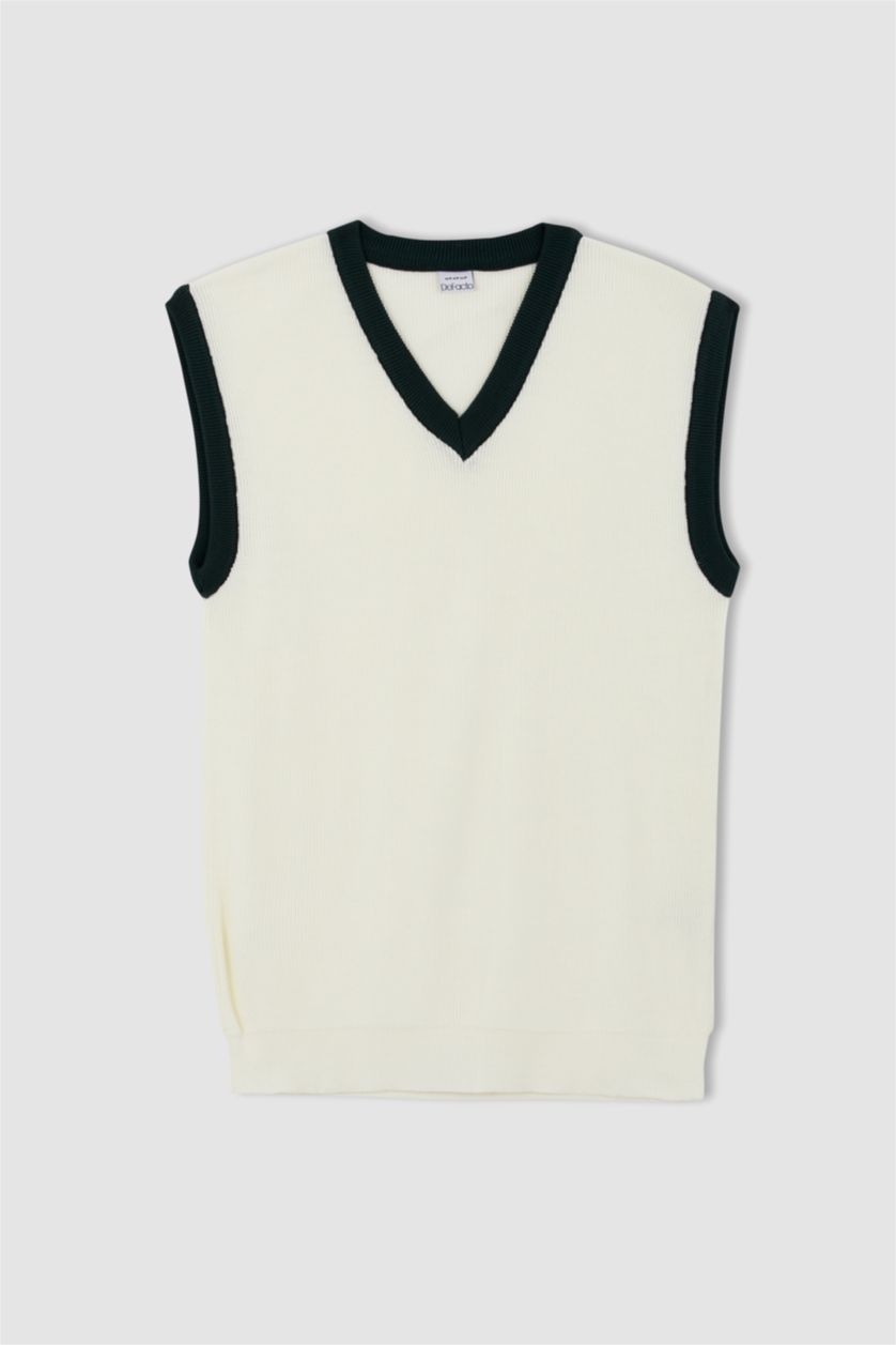 رجالي بيج فاتح بلوفر كت بقصة مريحة