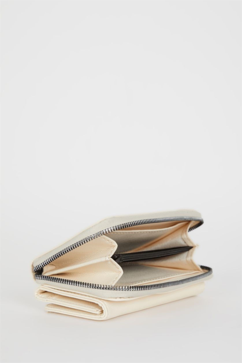 Kadın Bej Kadın Suni Deri Cüzdan