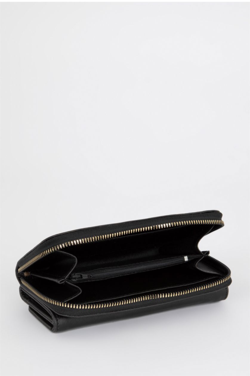 Kadın Siyah Kadın Suni Deri Cüzdan