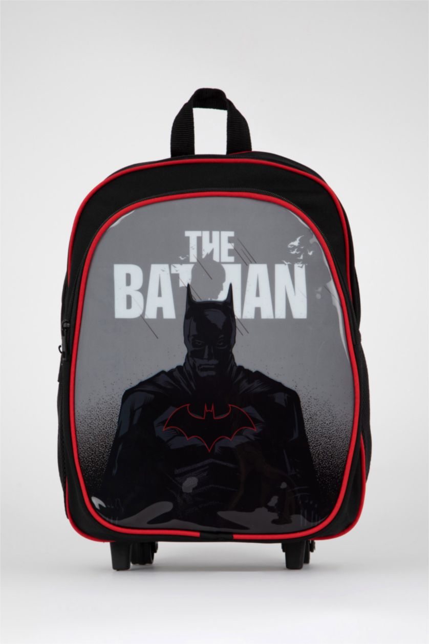 BOYS & TEENS Black Batman 2022 Licensed Backpack