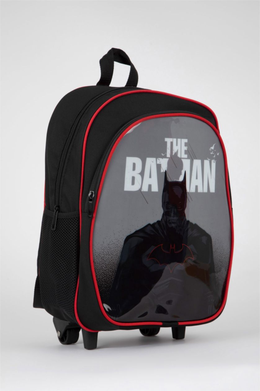 BOYS & TEENS Black Batman 2022 Licensed Backpack