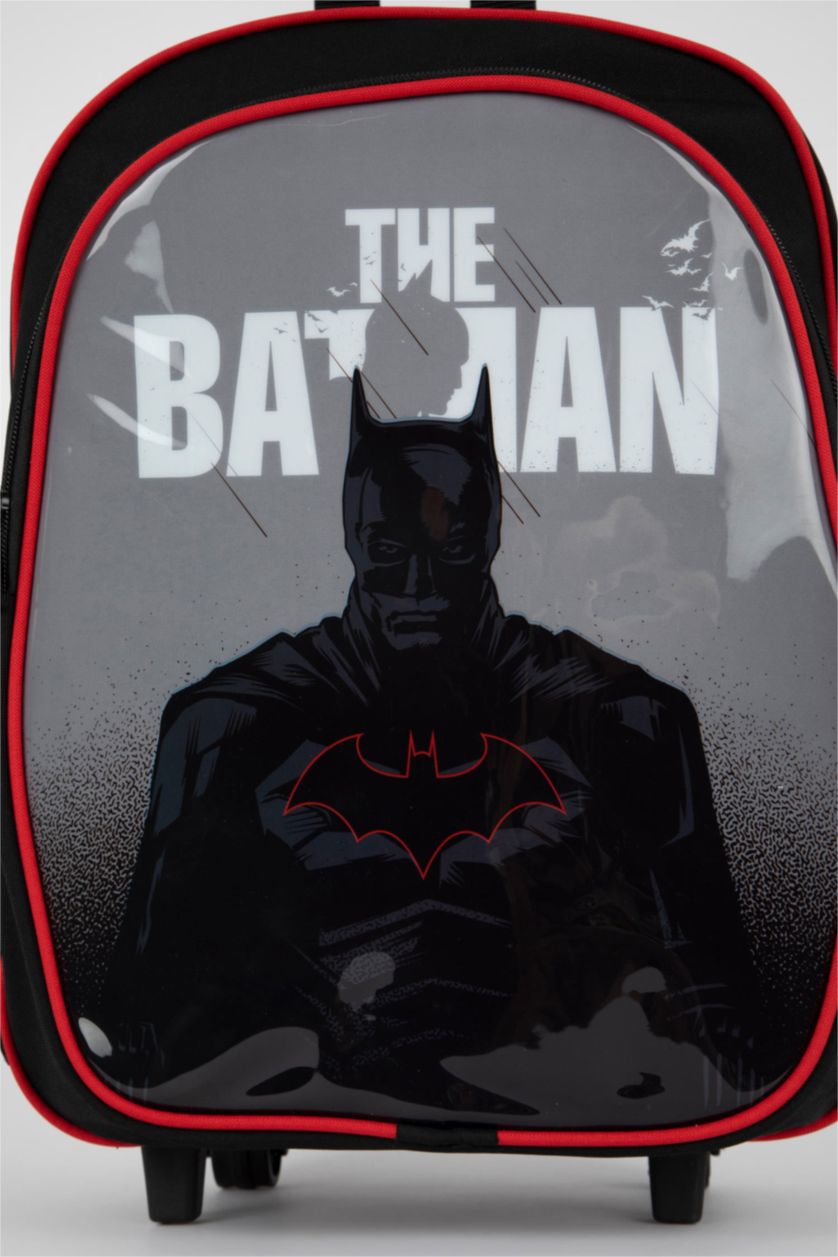 BOYS & TEENS Black Batman 2022 Licensed Backpack