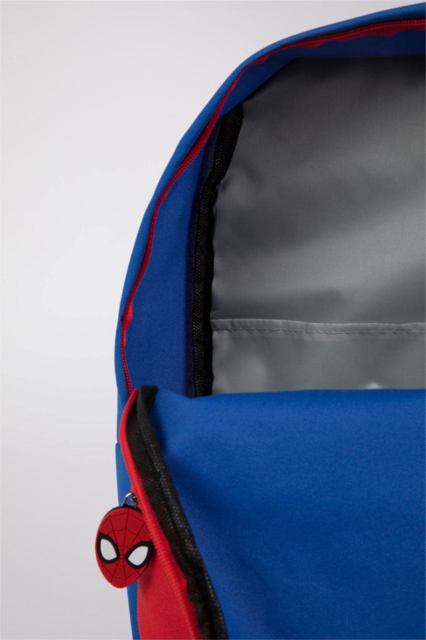 Erkek Çocuk - Genç Erkek Lacivert Erkek Çocuk Marvel Spiderman Kendi Kendini Onaran Su Tutmayan Kumaş Sırt Çantası