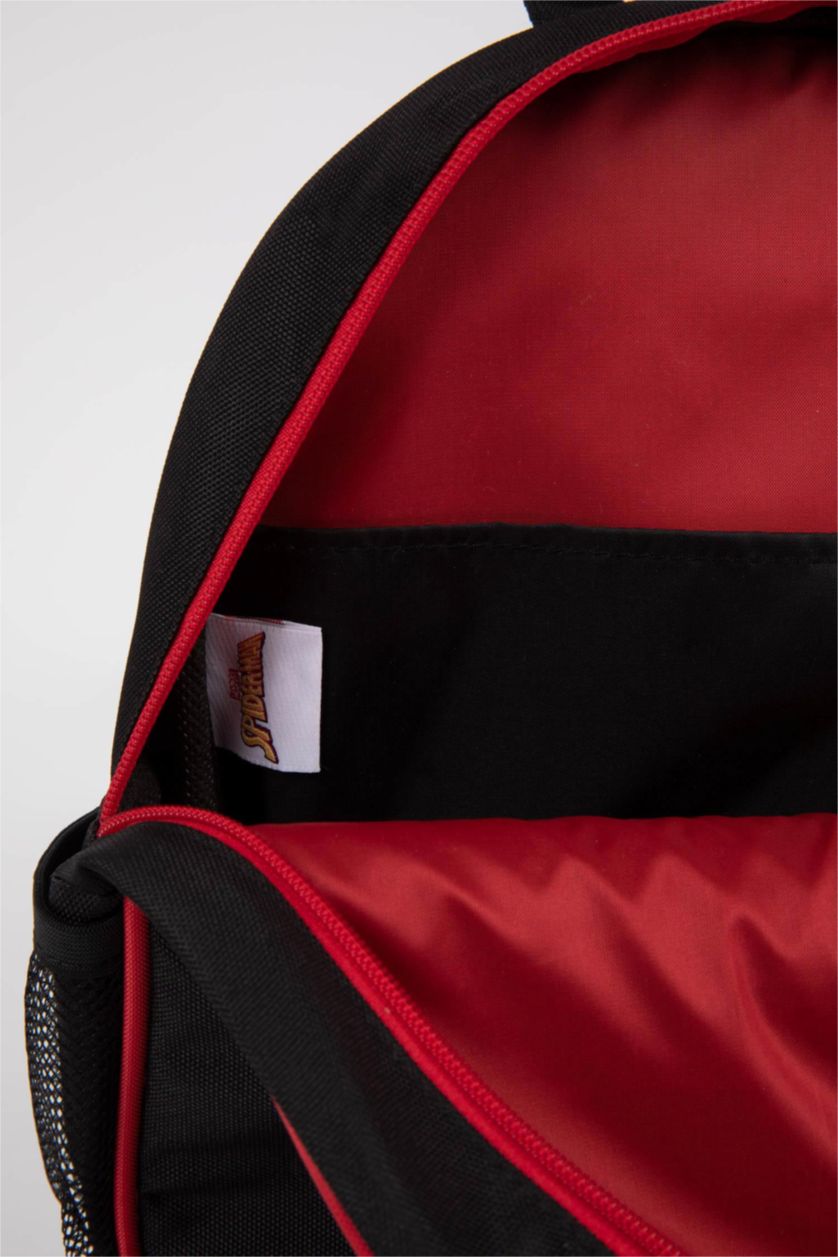 Мальчики и подростки Черный Рюкзак Marvel Spiderman для мальчиков