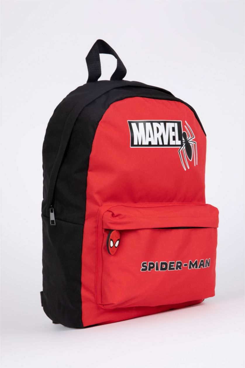 Мальчики и подростки Черный Рюкзак Marvel Spiderman для мальчиков