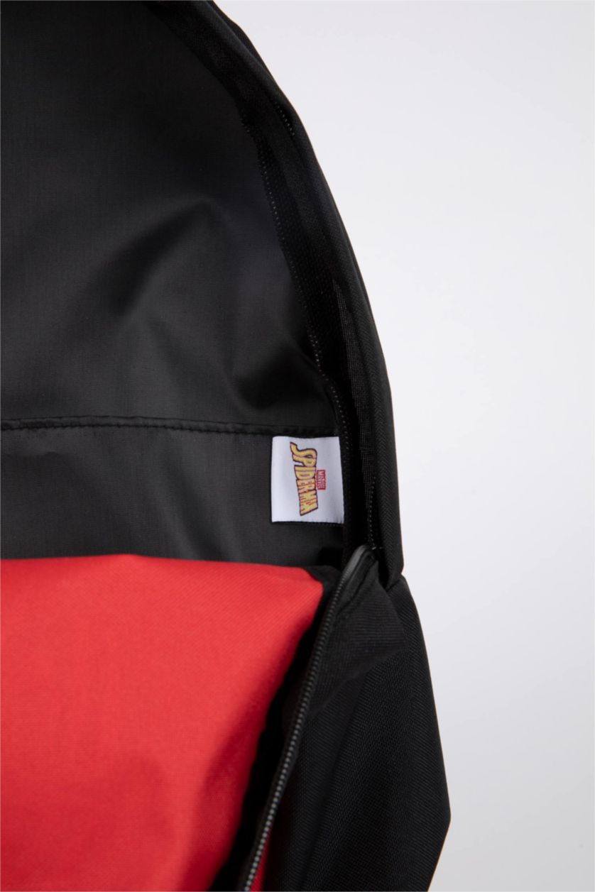 Мальчики и подростки Черный Рюкзак Marvel Spiderman для мальчиков