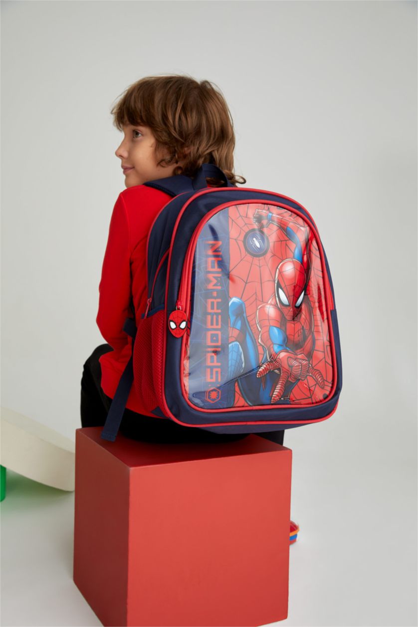 GARÇONS Marin Sac à dos Spiderman (Fournisseur)